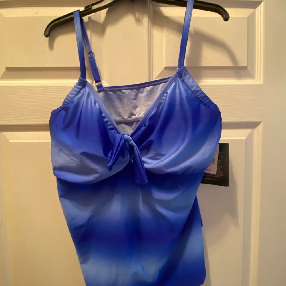 Blue Women's Swim Top